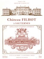 Chateau Filhot 2003