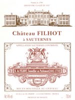 Château Filhot 2003
